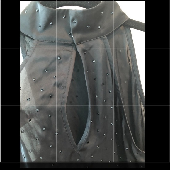 Generation Love Silk Crystal High Neck Blouse - Picture 7 of 16
